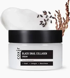 COXIR Black Snail Collagen Cream 30ml hydrating face cream